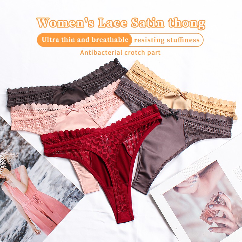 High Quality Women's Seamless Panties Solid Ultra-thin Panties Underwear Women's Sexy low-Rise