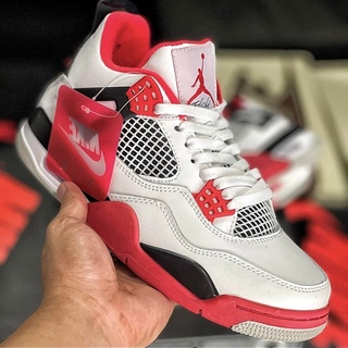 Red sale jordan fours