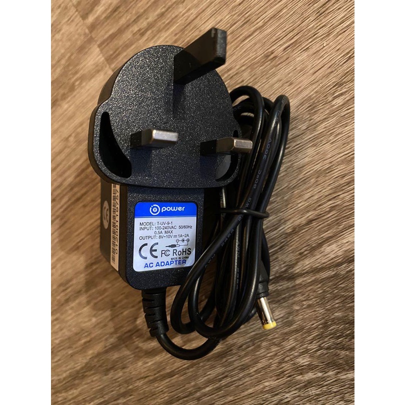 AC DC Adapter charger 8V 10V 1A 2A | Shopee Singapore