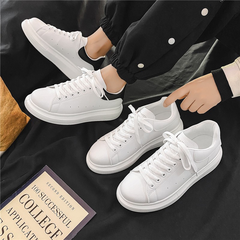 White hot sale shoes trend