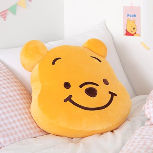 Disney Winnie the Pooh Big Stuffed Face Cushion Pillow Doll | Shopee ...