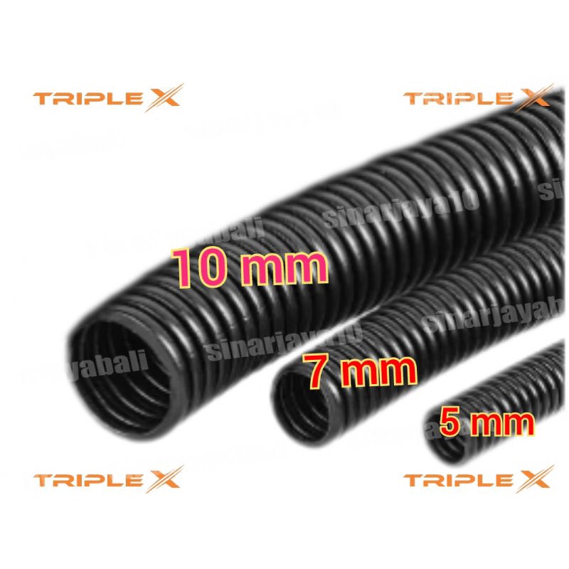 Flexible cable wrapping, split spiral conduit hose, flexible 2 break ...