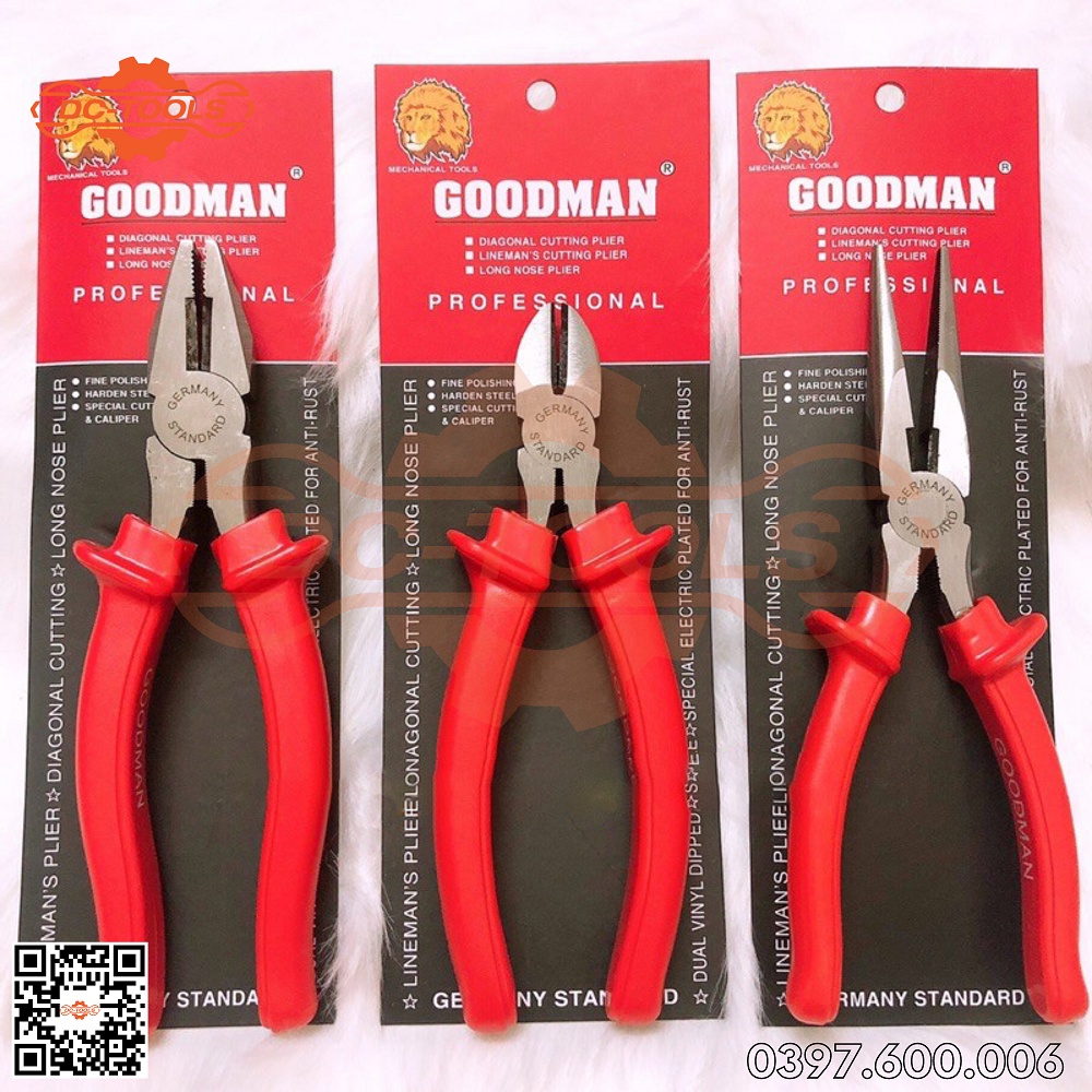 Goodman Cutting Pliers - Electricity - High Hardness Point, Common For ...