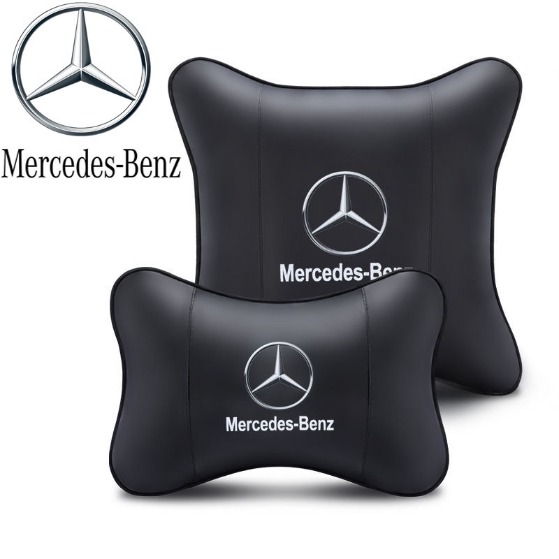 Mercedes Benz Neck Pillow Car Head Rest Neck Pillow Car Lumbar Pillow Auto Seat Pillow Shopee Singapore