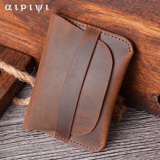1pc Men's Matte & Frosted Texture Card Holder Wallet, Fashionable