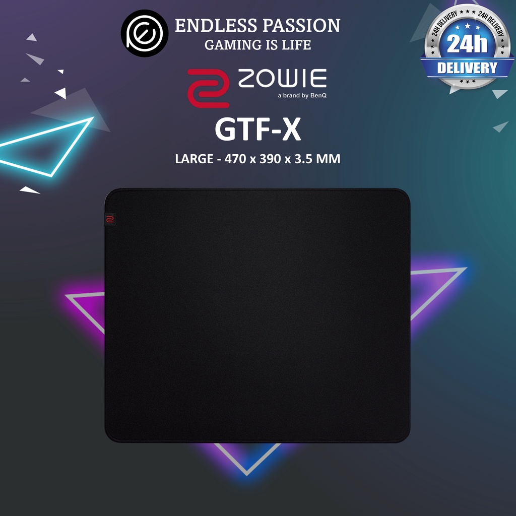 BenQ ZOWIE GTFX Esports Gaming Mouse Pad (Large) Shopee Singapore