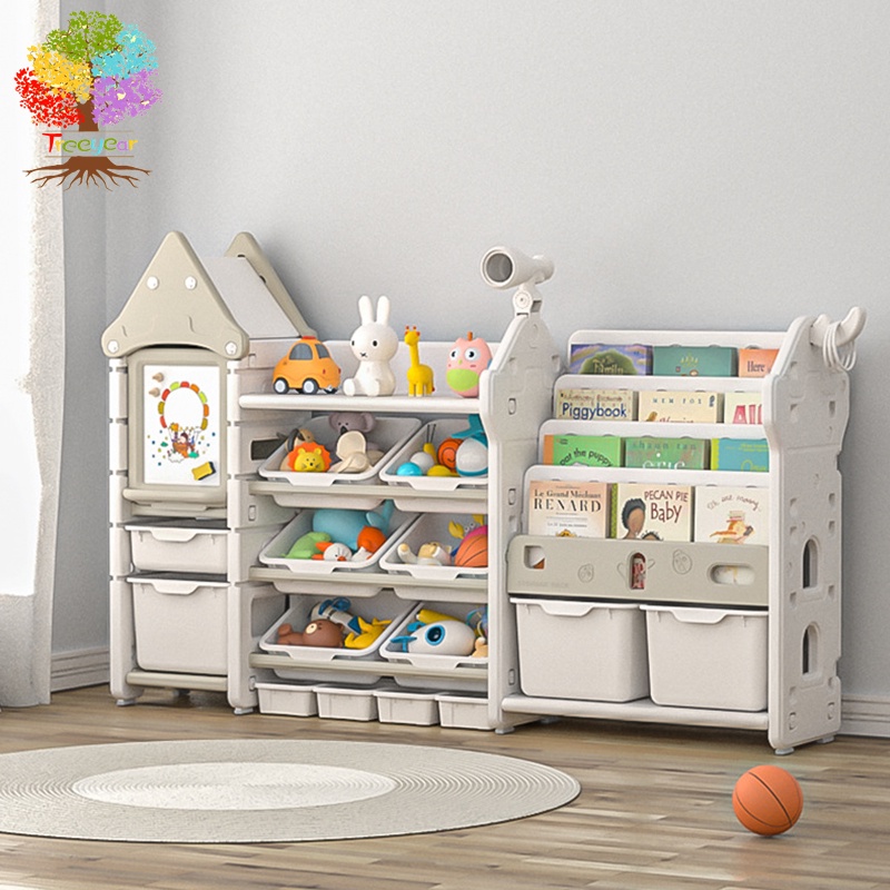 Treeyear Kids Furniture Plastic Kids Toy Storage Children Cabinet Toys ...