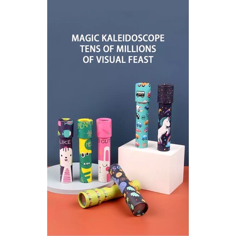 [SG Cheapest] Classic Kaleidoscope Educational Toys Children's Party Gifts Creative Gifts Boys and Girls