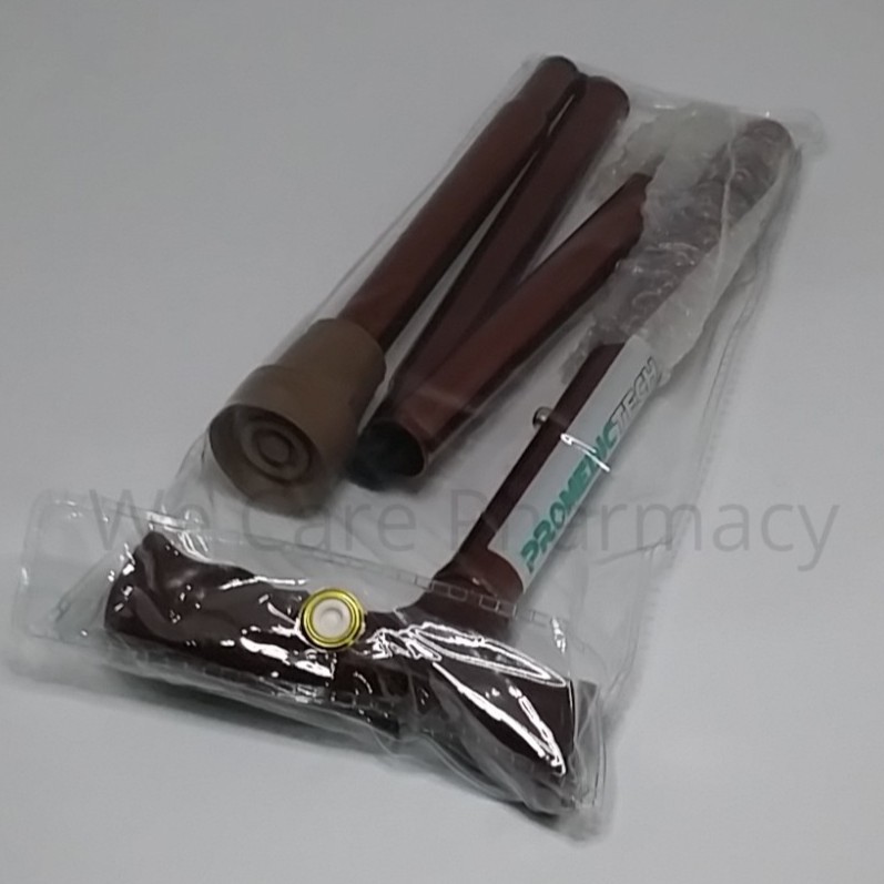 Promedictech Foldable Aluminum Walking Stick Adjustable Height (Bronze ...