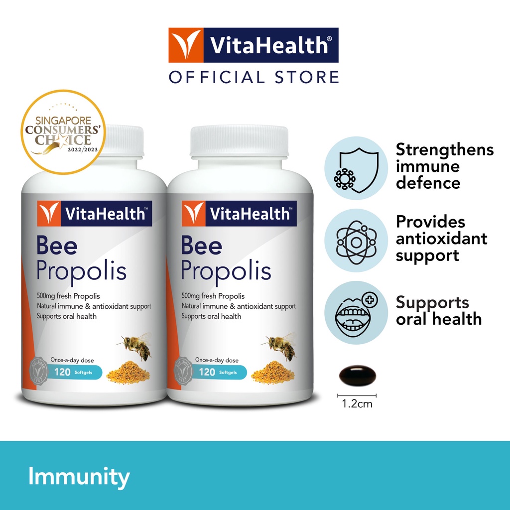 Bee Propolis 500mg [EXP 062025/082026] Pure New Zealand Bee