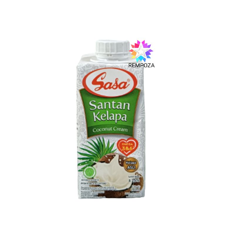 Sasa Coconut Coconut Milk 200ml | Shopee Singapore