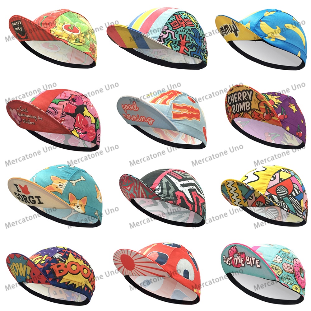 [2023 New] Boom Banana Sushi Donut Corji Cycling Cap Gorra Ciclismo Men ...