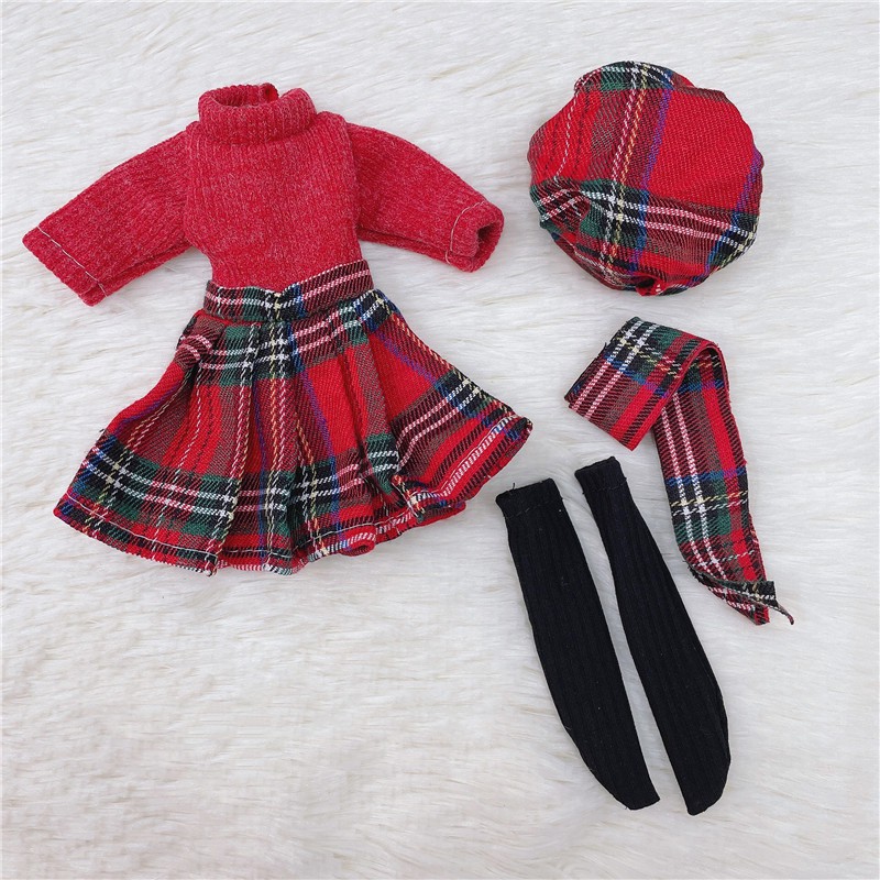 Ensemble De Mode Pour Poupée BJD 1/6, Fille, Avec Perruques, Costume, Accessoires, Neuf