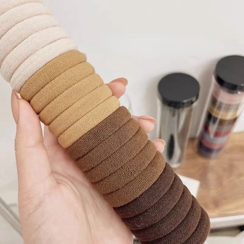 Ladies Hair Rope High Elasticity Head Rope Tie Hair Elastic Set MK2016 ...