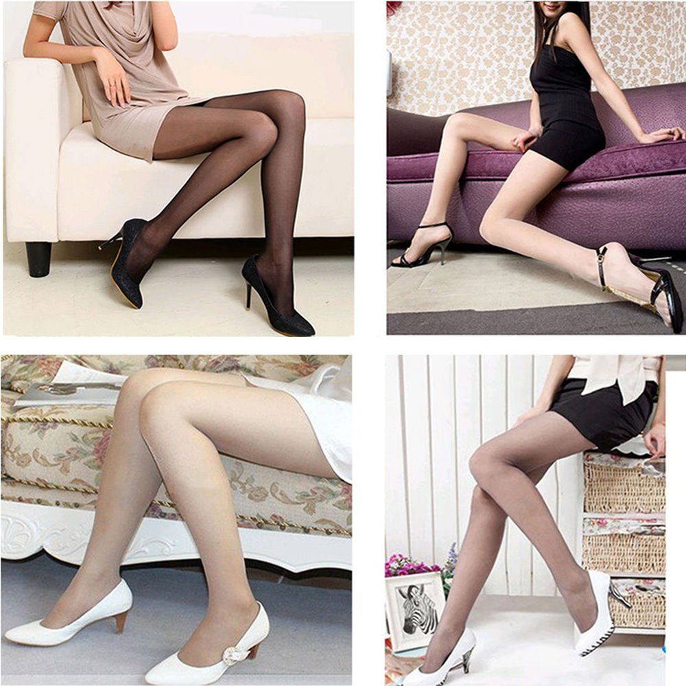 Stocking Panties Pantyhose 4 Colors Long Stockings Women Nylon Sheer  Stockings | Shopee Singapore