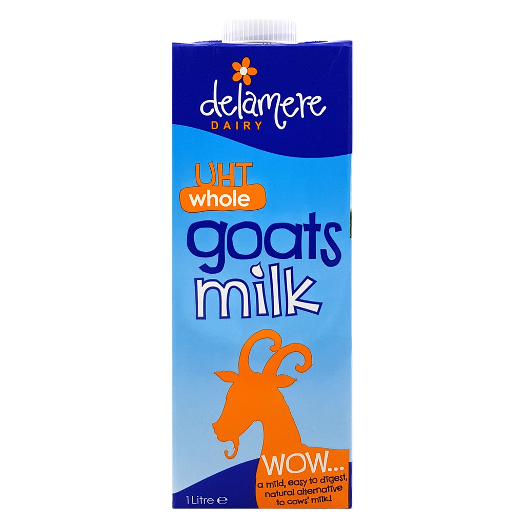 Delamere Dairy UHT Whole Goats Milk 1000ml (BBD 07092024) Shopee