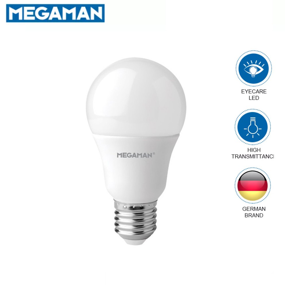 Megaman LED Bulb A60 11W E27 2800K / 4000K / 6500K Cool White ...