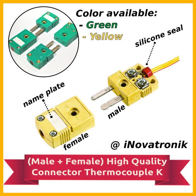 Type K Thermocouple Connector High Quality Thermocouple Connector Shopee Singapore