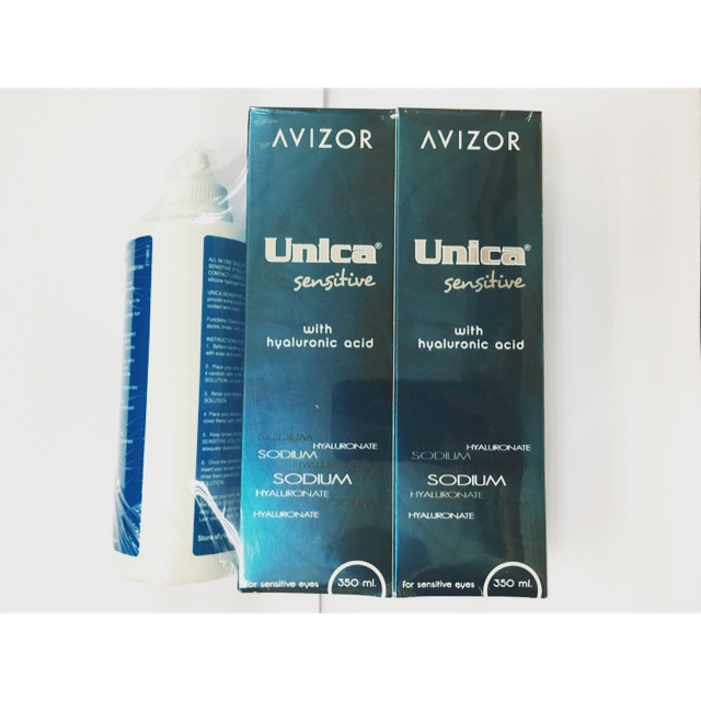 Avizor Unica Sensitive with Hyaluronic Acid Multipurpose Solution ...
