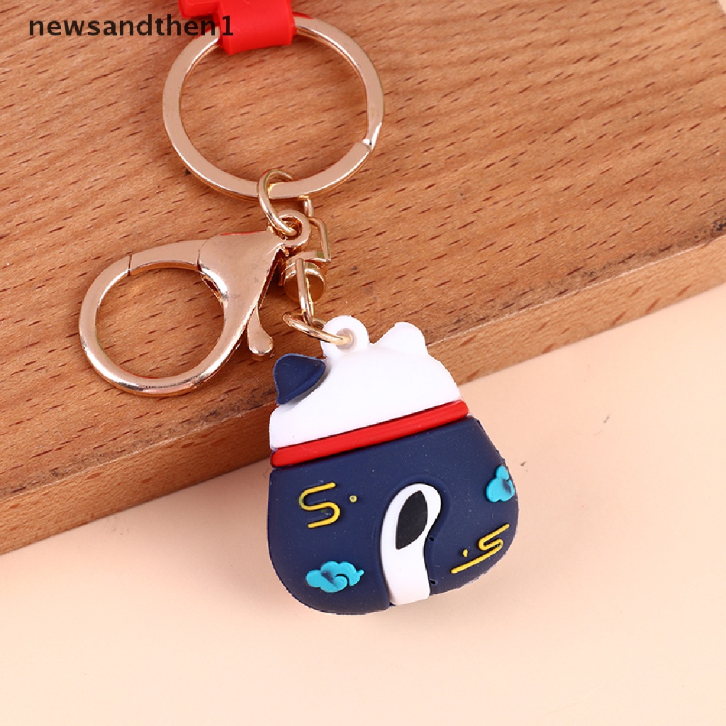 Cat Keychain Cute - Good Luck Fortune Lucky Kitten Car Key Chain