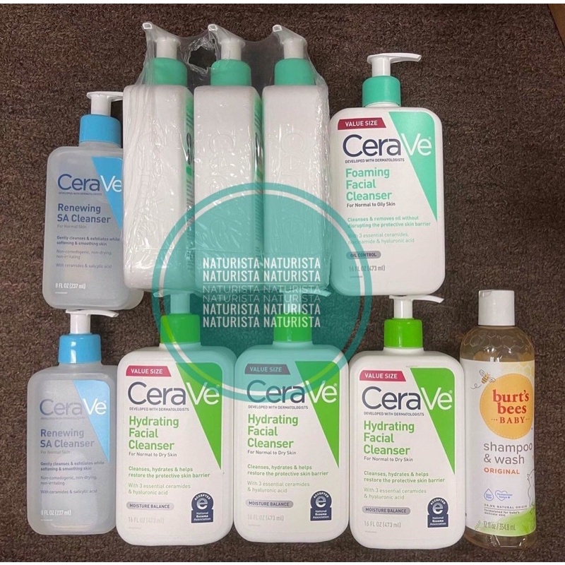 Cerave Oily & Dry Skin Cleanser 473ml (Usa Bill) Shopee Singapore