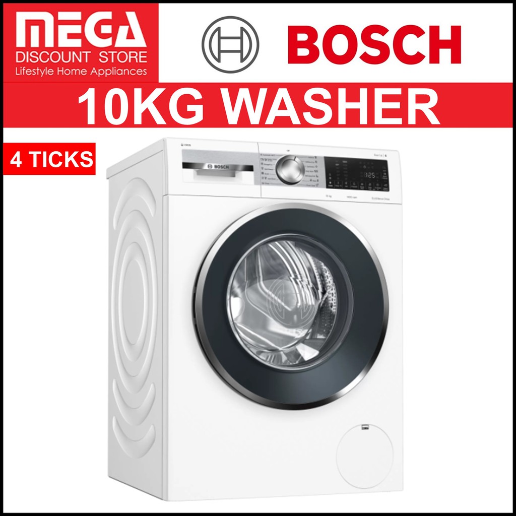 BOSCH WGG254A0SG 10KG FRONT LOAD WASHER (4 TICKS) | Shopee Singapore