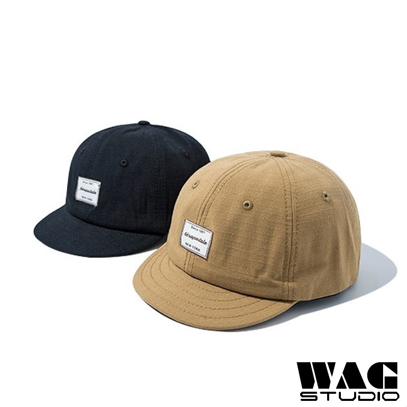 WAG Hat  Ready Stock Vintage Short Brim Baseball Cap Men Women