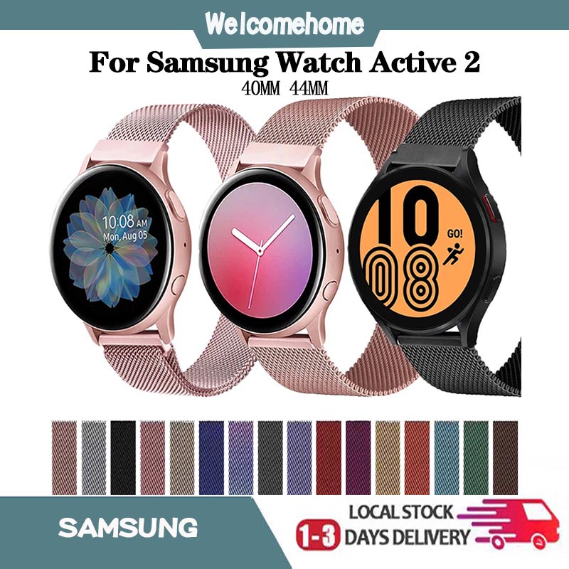 Galaxy watch active 2 on sale stainless