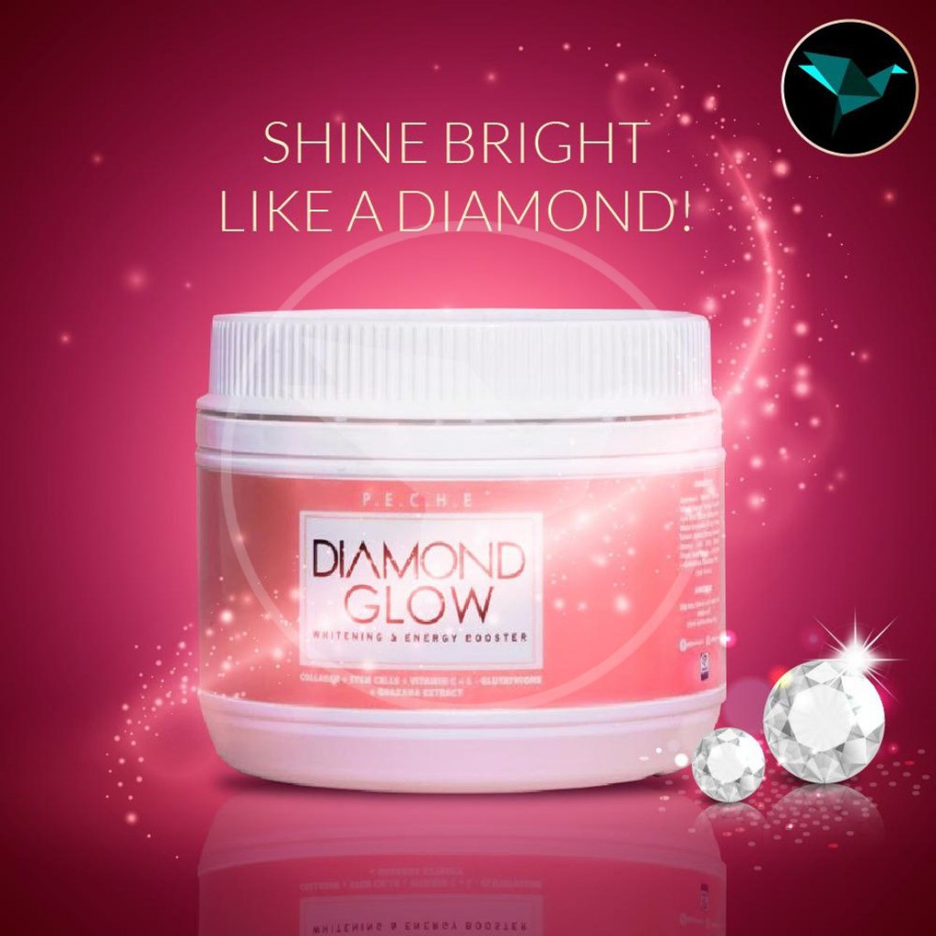 [READY STOCKS] Peche Diamond Glow / Collagen / Whitening / Skincare / Acne /  Supplement / Oil Control