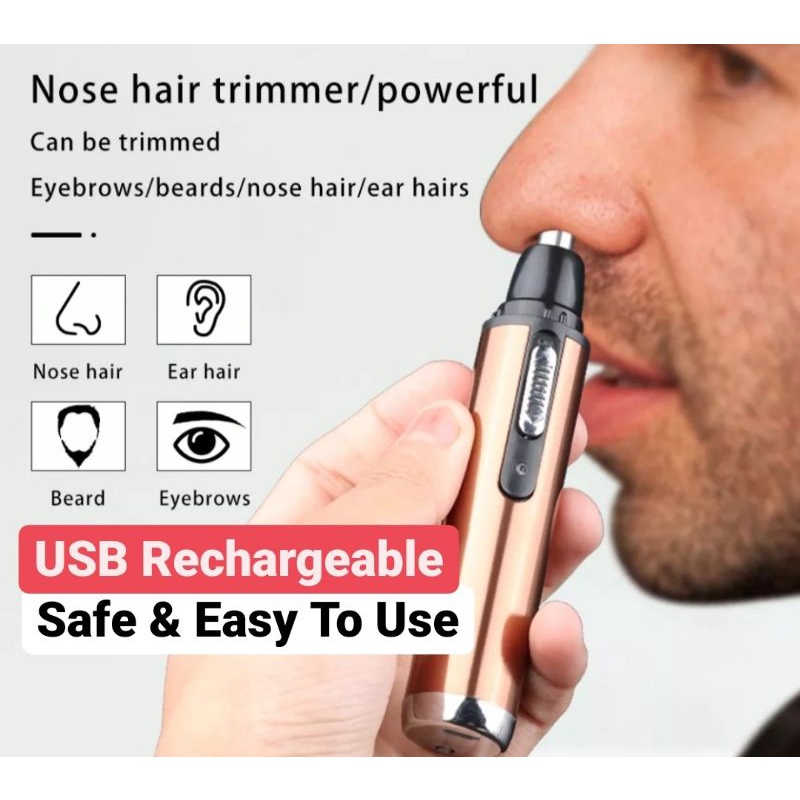 Electric nose and top ear trimmer