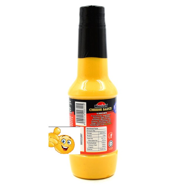 MERIAH Cheese Sauce Instant Botol Sos Keju Segera Refil Packaging ...