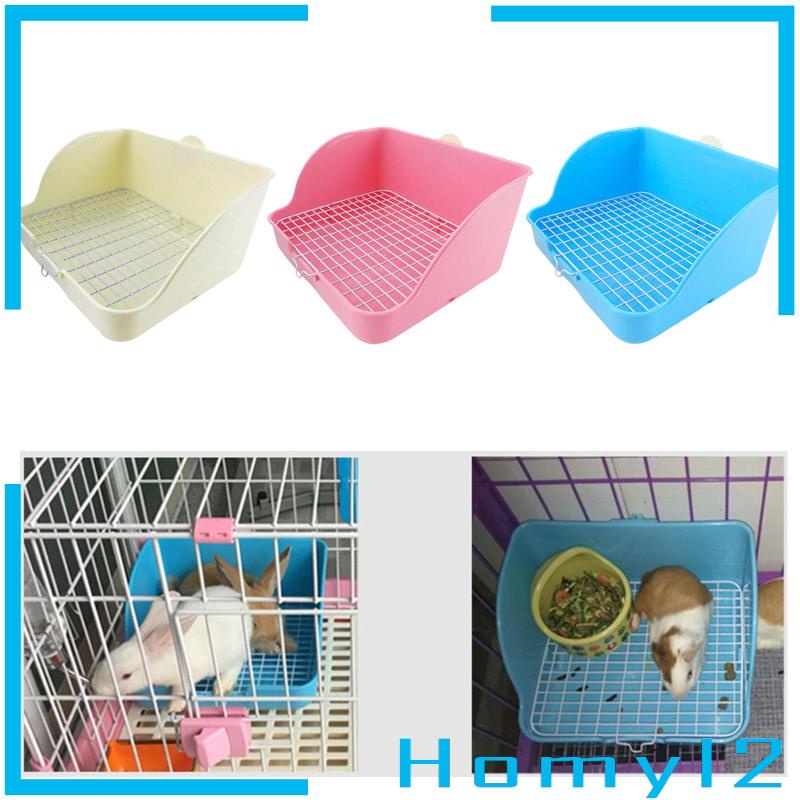 [HOMYL2] Rabbit Litter Box Hamster Guinea Pig Pet Toilet Small Animal