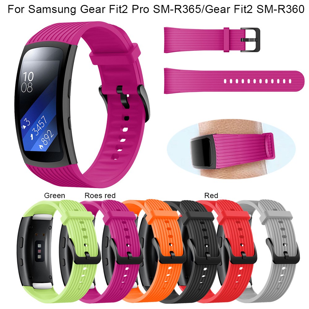 for Samsung Gear Fit2 Pro Band Gear Fit 2 Watch Bands Replacement