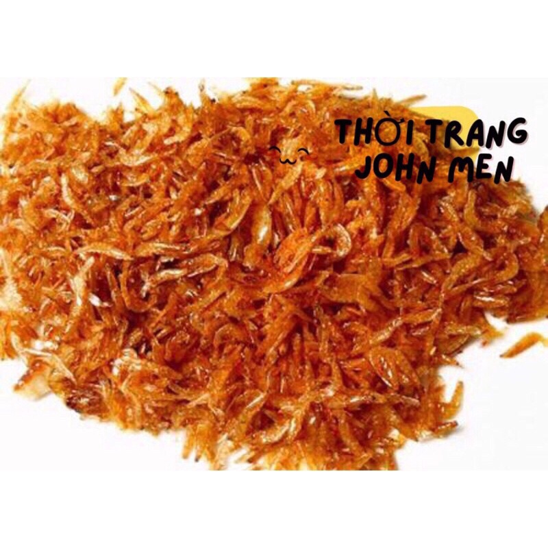 300gr Crispy Dried Shrimp / Dried Garlic With Ingredients For Instant