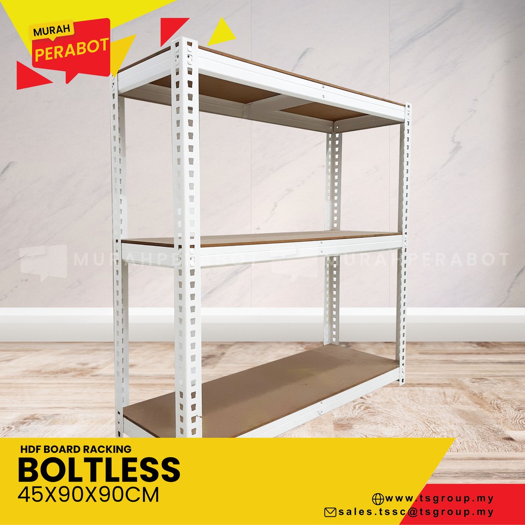 M.PERABOT Boltless DIY Racking W45xL90xH90CM - Multipurpose Racking ...