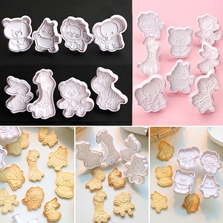 3Pcs/Set Cookies Cutters Embossing Cartoon Fish Shaped Fondant Biscuit  Cutter Mold Cake Decorations and Tools Baking Accessories - AliExpress