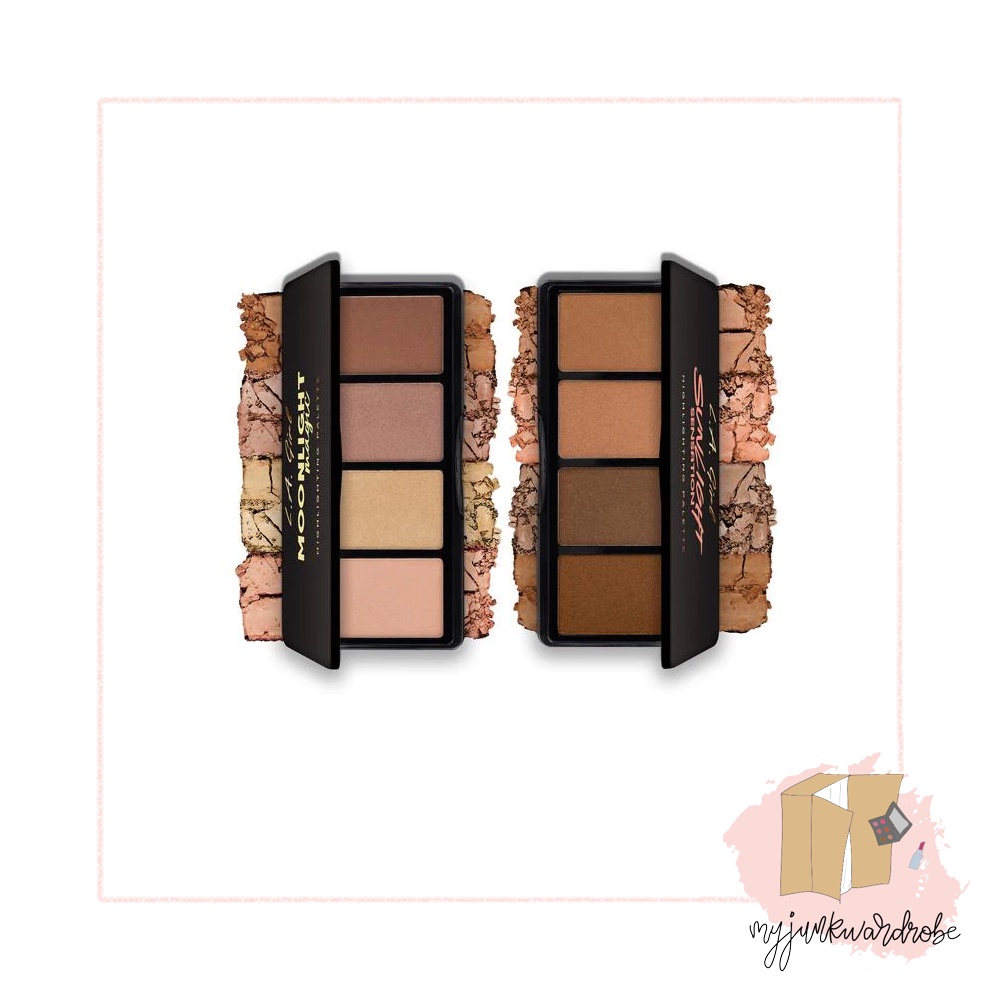 L.A. Girl LA Girl Fanatic Highlighting Palette GBL426 Moonlight Magic ...