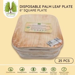 Compostable Dessert Paper Plates, Heavy-Duty, Western Party Plates,  Eco-Friendly, Small Disposable Plates, Wedding, 6Inch, 9Inch