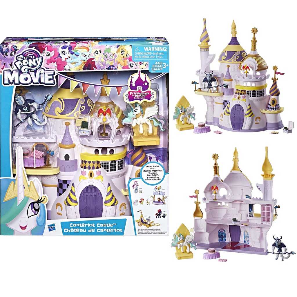 My little pony friendship is magic collection canterlot castle playset online