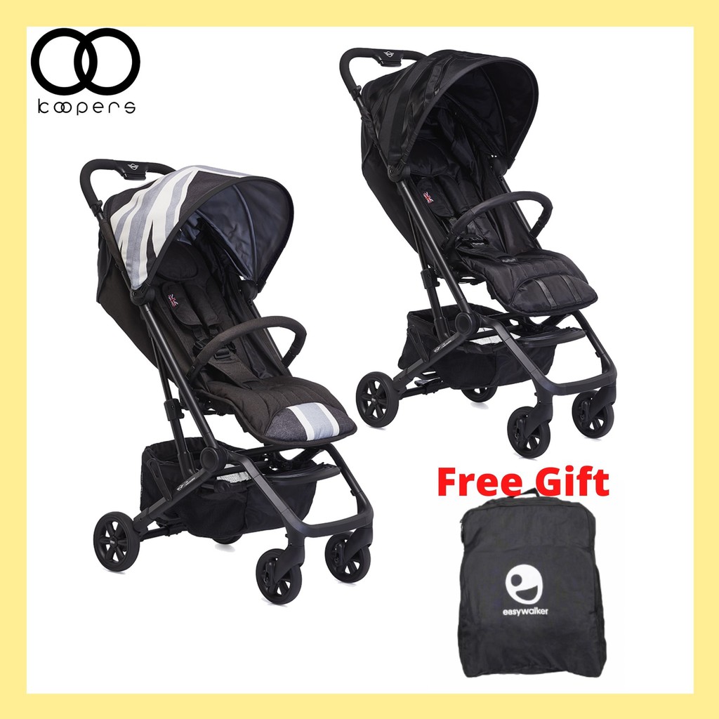 EasyWalker Mini Buggy XS Luxury Black Jack Vintage B W New born 20kg Shopee Singapore