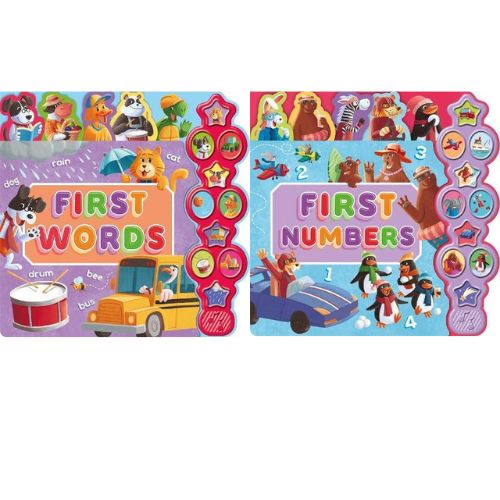 10 Sounds Tabbed : First Numbers/First Words (Igloo) | Shopee Singapore