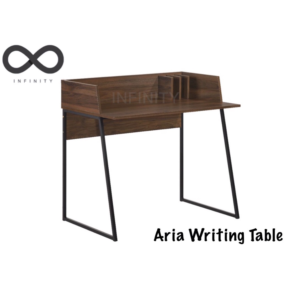 Infinity Aria Writing Table / Study Desk / Computer Table / Metal Leg ...