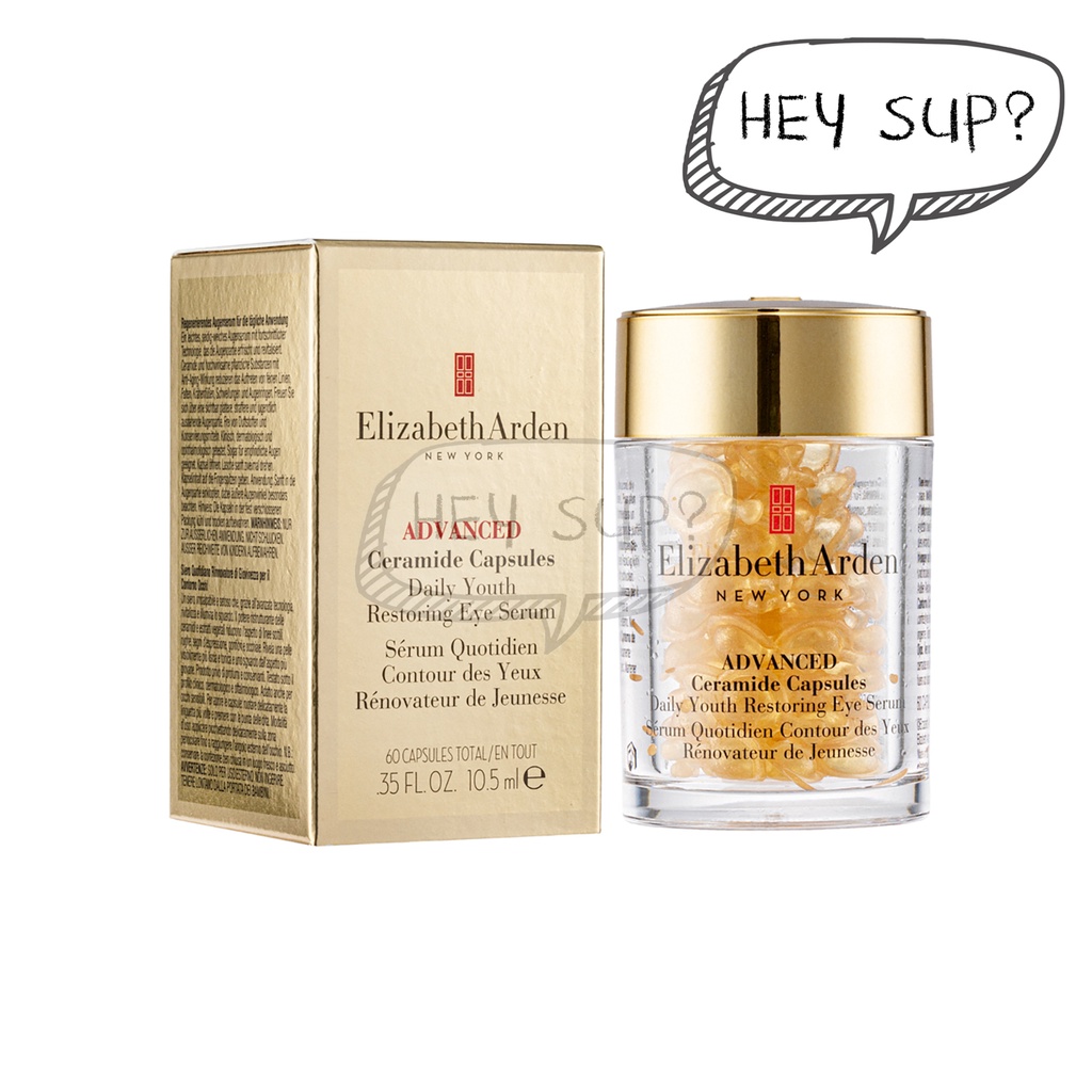 Ceramide by Elizabeth Arden, 60 Advanced Daily Youth Restoring Eye Serum Capsules