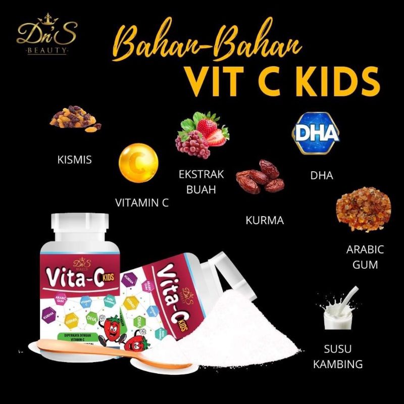 Vitamin C KIDS DNA BEUTY For MINDA And Small Shopee Singapore