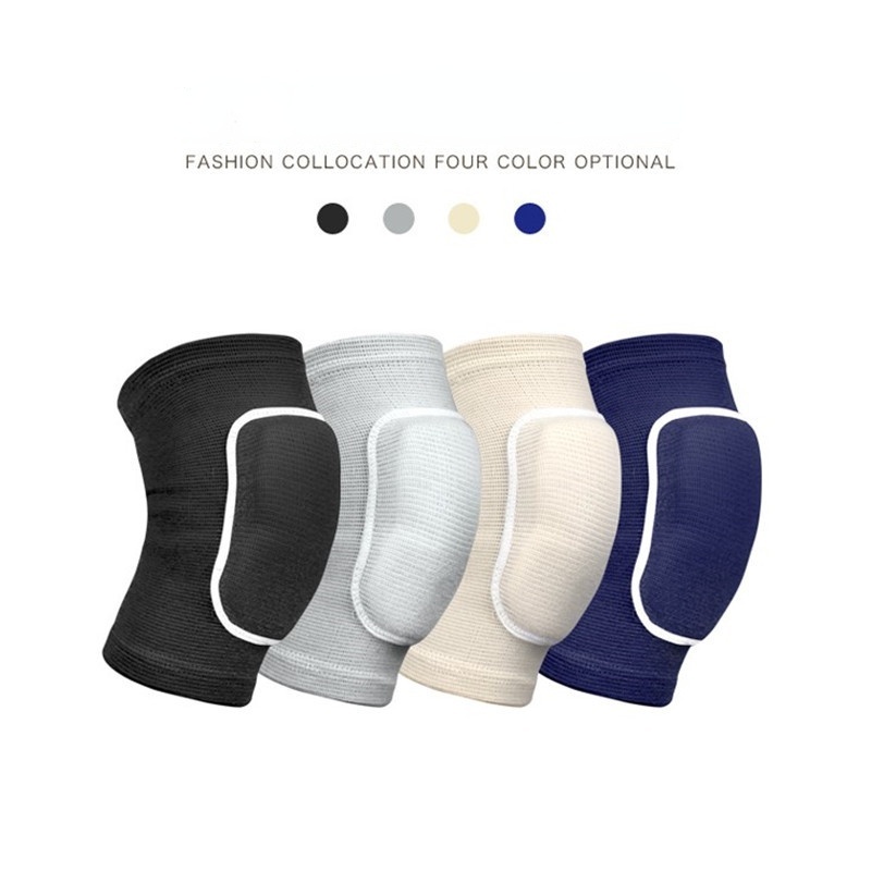 1 pair (2pcs) Sports Knee Pads Dance Sponge Knee Pads Adult Elbow Pads Dancing Roller Skating Kneeling Thickened Children's Knee Pads