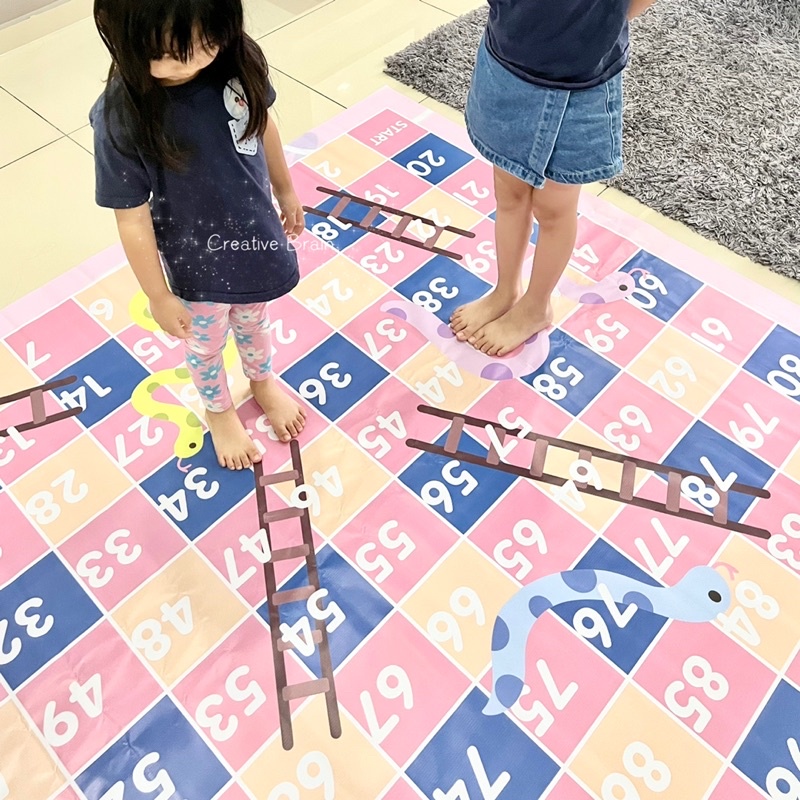 6ft Big DAM ULAR 2ft table dam ulat 6尺脚步大蛇棋 2尺桌游式蛇棋 Bunting BANNER ...