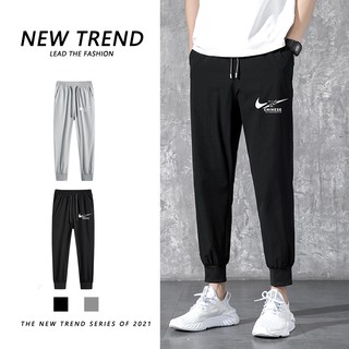 Ready Stock】Men Long Sports Pants Casual Pants Fashion Jogger Gym  Sweatpants M-4XL