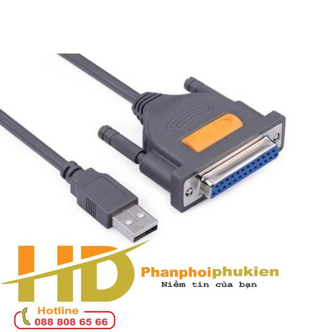 Ugreen Usb To Lpt Db Parallel Printer Cable M Long Shopee Singapore