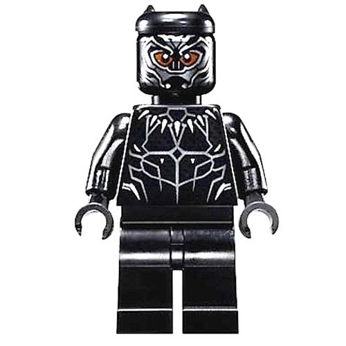 Lego minifigure black store panther