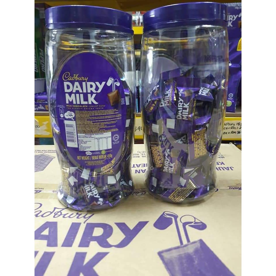Cadbury Dairy Milk Jar (100pcs) Shopee Singapore